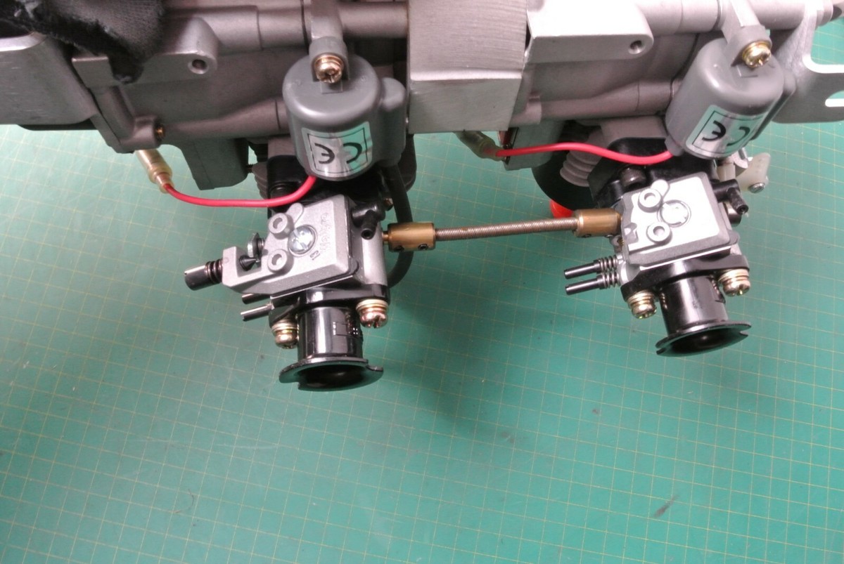 Zenoah Modified Engine 50.8cc Inline Twin g260PUM Walbro WT 257