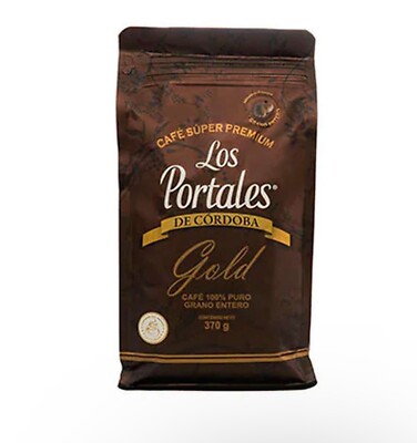 Whole Bean Coffee Gold Los Portales 370 g