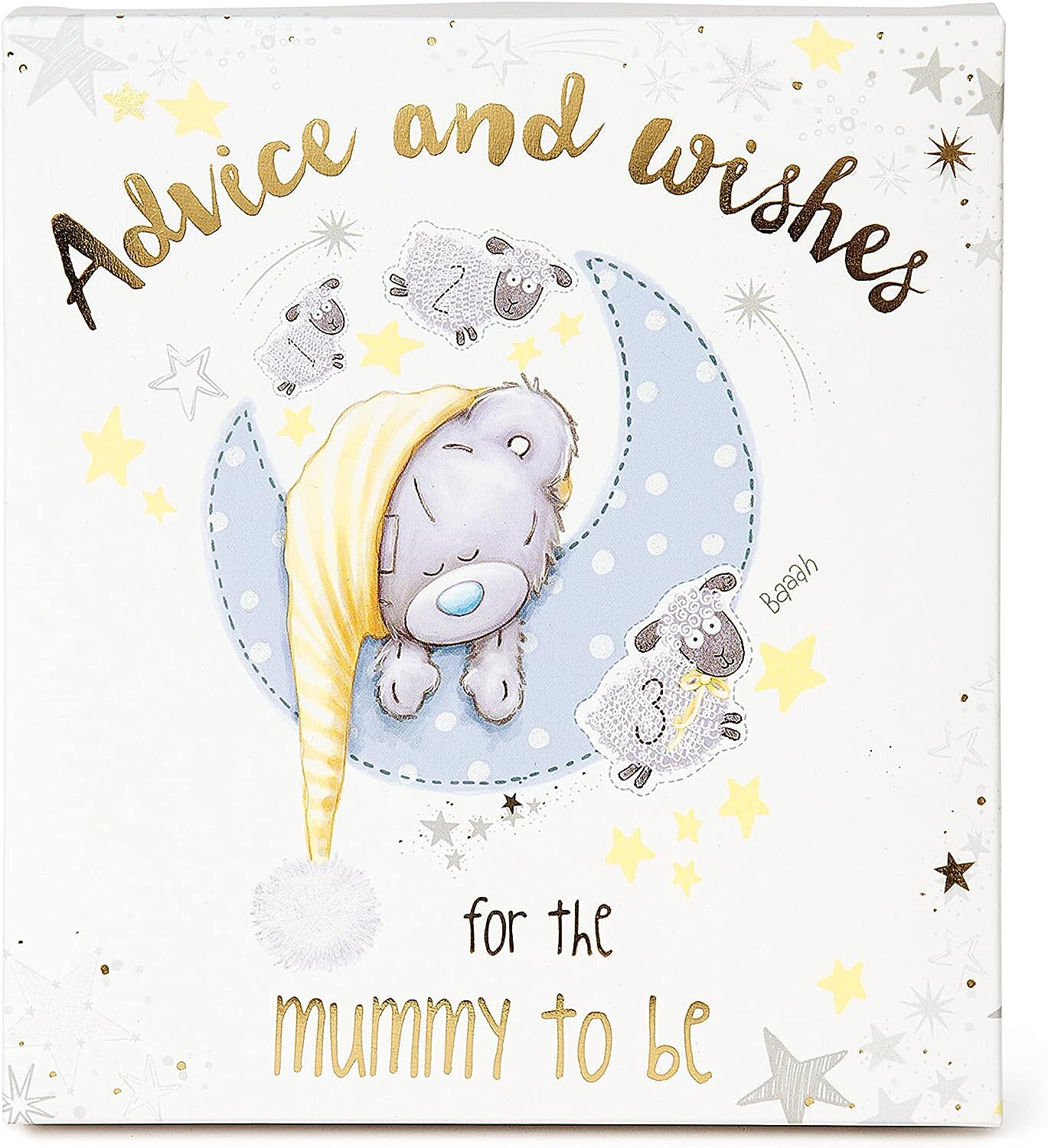 Me To You Tiny Tatty Teddy Baby Shower Prediction And Advice Cards - Red - Image 3