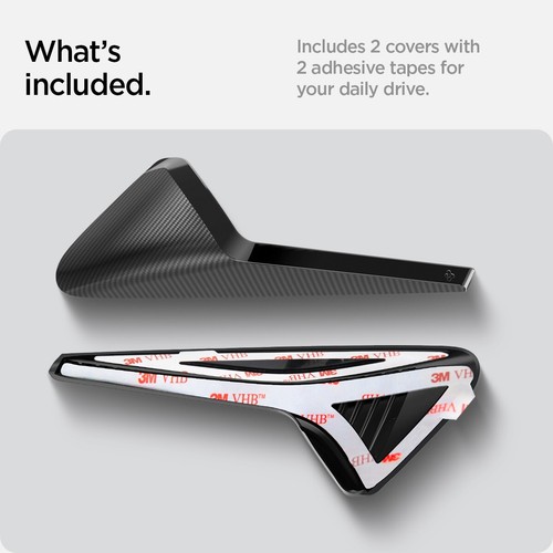 For Tesla Model Y / 3 Highland | Spigen Front Fender Camera Cover Carbon Edition - Picture 10 of 14