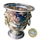 Metalware Trophy Jug Lion Ornament Mini Viners Sheffield Metal Vintage ra