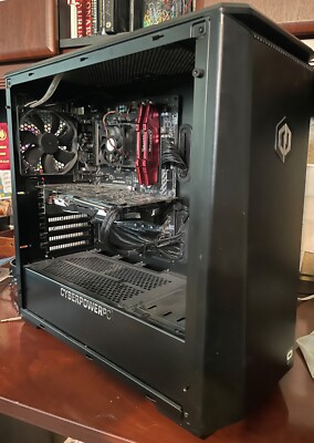 Cyber Power Prebuilt gaming pc, AMD Ryzen 1600, 16 GB RAM