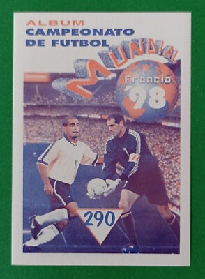 1998 Navarrete France World Cup FIFA Ax Cromo #290 WIM JONK