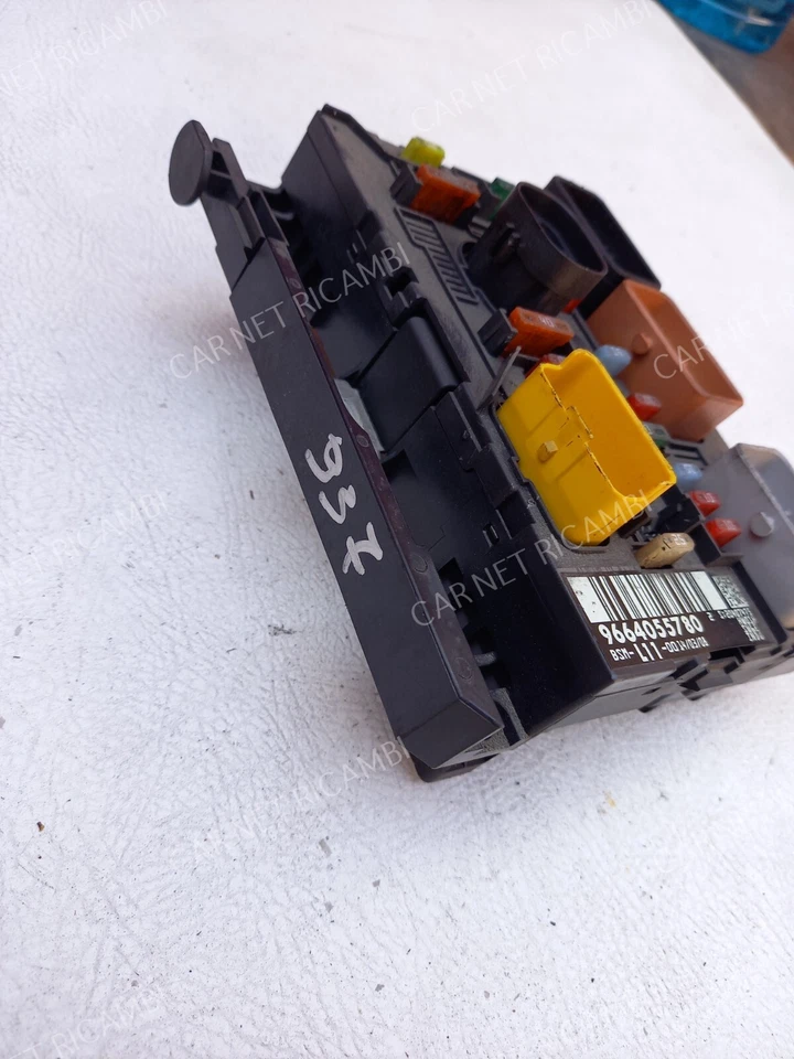 9664055780 BSM-L11 DELPHI CENTRALINA PORTAFUSIBILI RELE FUSE BOX PEUGEOT 207 CC - Immagine 3 di 4