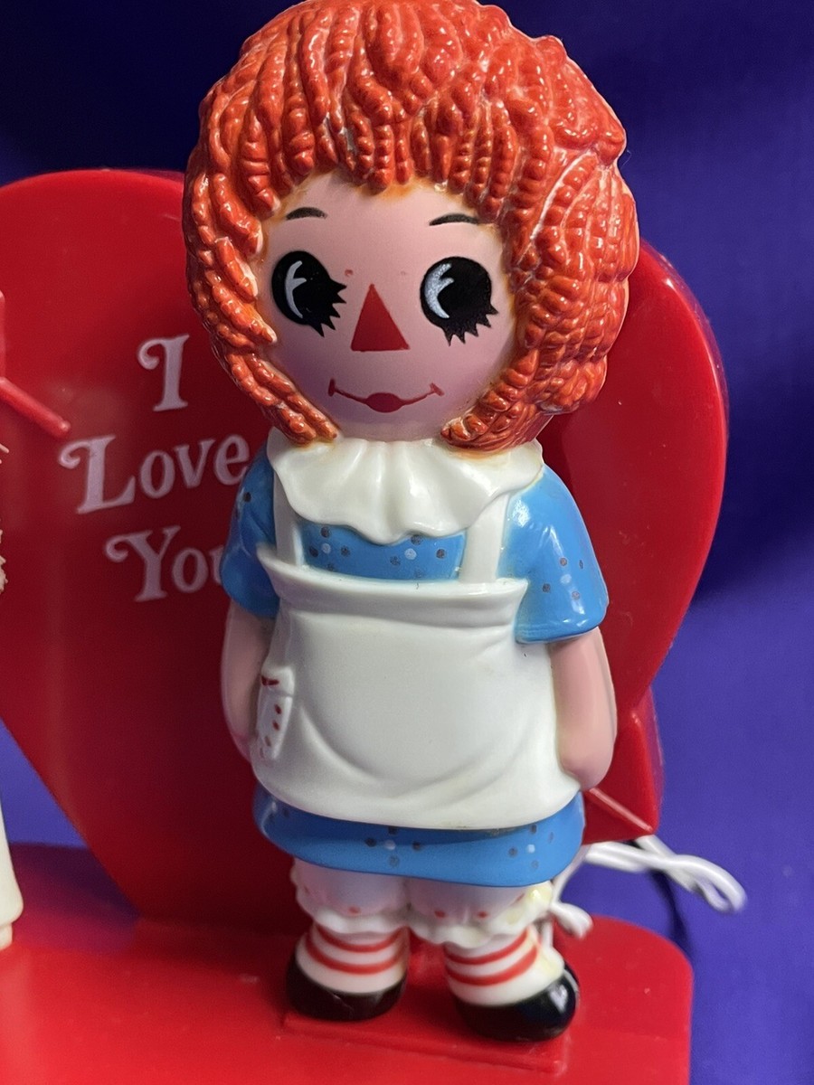RAGGEDY ANN＆ANDY陶器置物 RAGGEDY ANN＆ANDY陶器置物