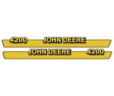 John Deere 4200 Hood Trim Decal Set