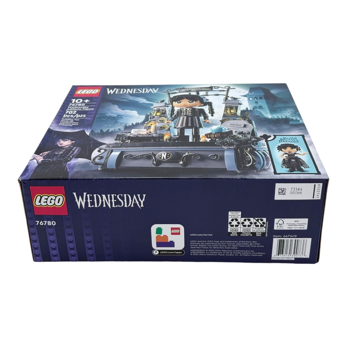 Lego 76780 Wednesday Addams - New in Box Ready To Ship! | eBay Lego 76780 Wednesday Addams - New in Box Ready To Ship! | eBay