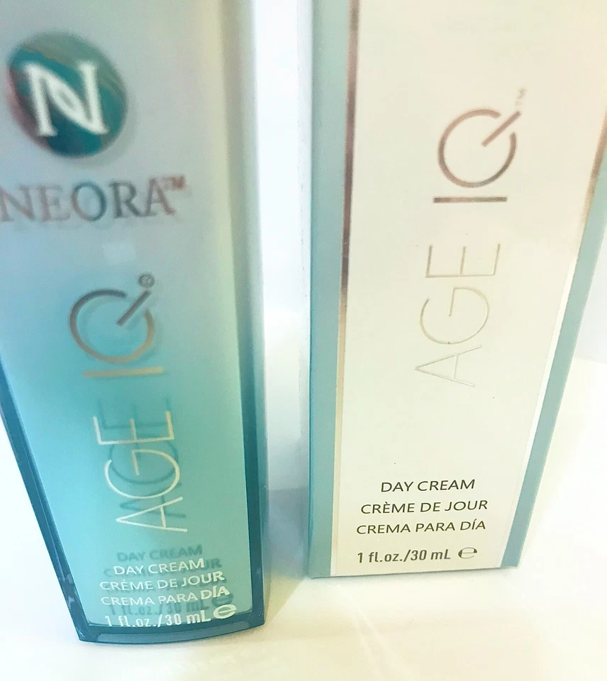 2027 AGE IQ Neora DAY Cream Nerium AD 1oz Anti Aging Wrinkles Hyaluronic Serum - Image 2 of 4