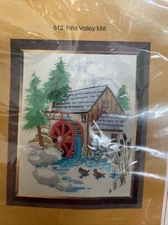 The Creative Circle 512 Kit Pine Valley Mill Cross Stitch Embroidery New