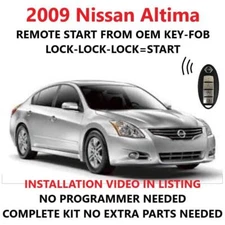 Plug and Play Remote Start Fits 2009 Nissan Altima