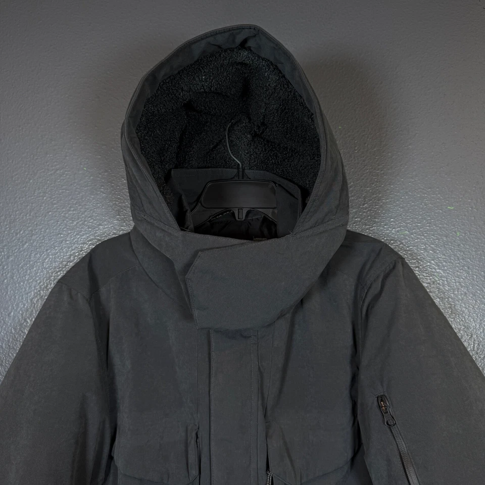 Nike M Hombre Tech Fleece Ropa Deportiva Gris Parka Plumón Chaqueta Foto 3 de 4