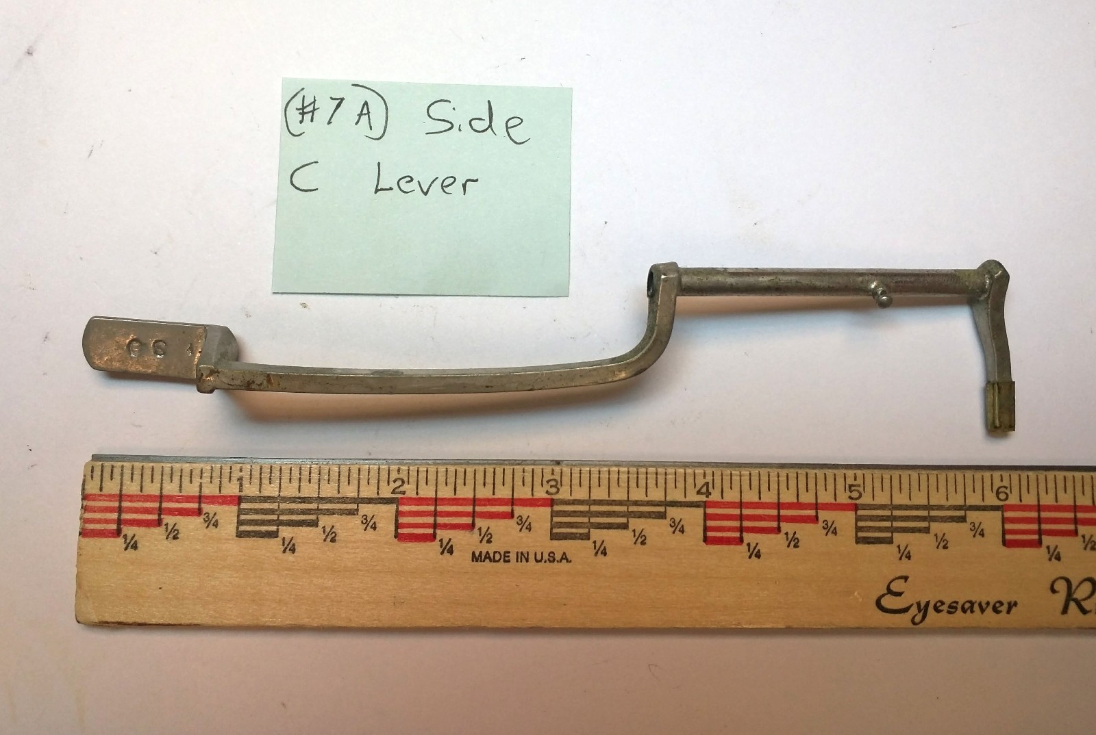 Used Selmer Bundy II 2 Alto Saxophone Replacement Part Side C Lever