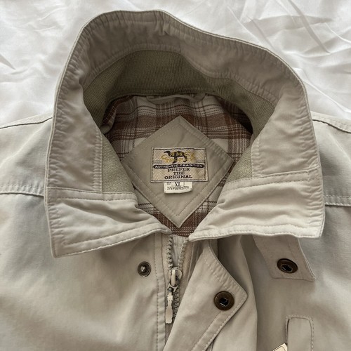 CAMEL TROPHY Vintage Promo Jacket Coat Beige Men’s Medium - Picture 4 of 8