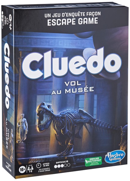 Cluedo Theft At The Museum - Ermittlungsspiel Im Escape Game-Stil - Kooperatives-image