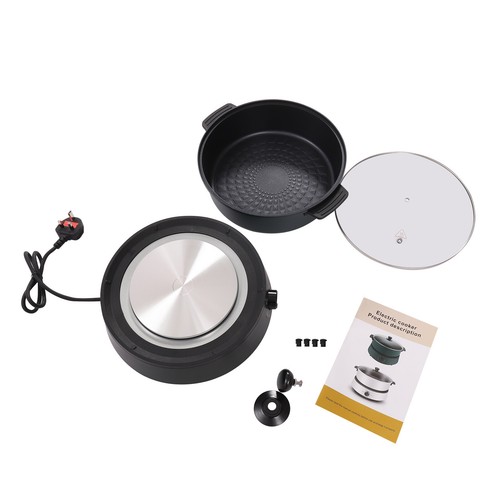Electric Hot Pot Cooker, Shabu Shabu Hot Pot, Separate Design Multifunctional - Picture 16 of 26