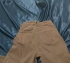 Fashion Nova Curvy Wide Leg Jeans Size 0 Sexy Brown Long Flare Stretchy Groovy — photo 5