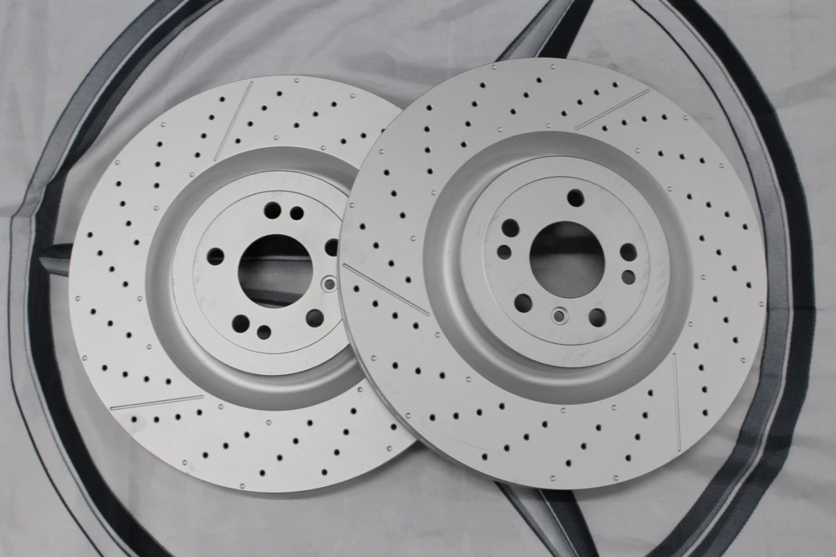 NEW Genuine Mercedes-Benz W166 ML ML63 AMG FRONT Brake Discs X2 