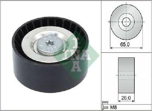 Original Ina Umlenk-/FüHrungsrolle Keilrippenriemen 532 0571 10 FüR Jeep-image