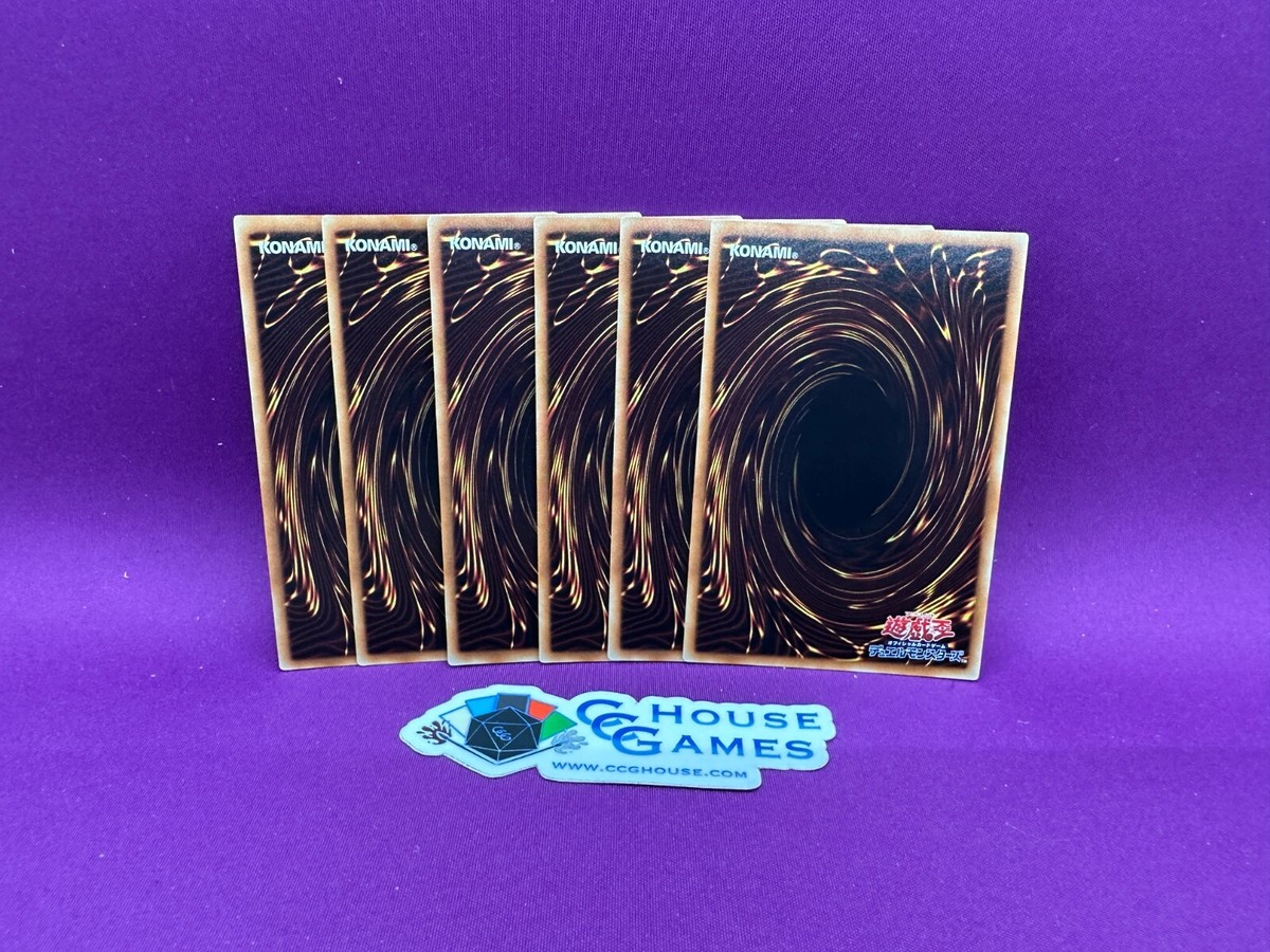 YuGiOh Set of 6 Secret Rare Promos JPN 20th Anniversary Duelist