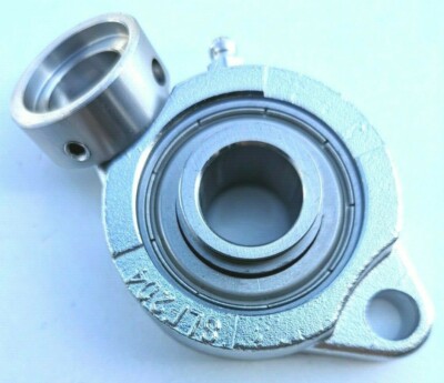 Cuscinetto SALF205-16 Con Flangia A 2 Bulloni E Bloccaggio Eccentrico, 1 Pollice, CJ