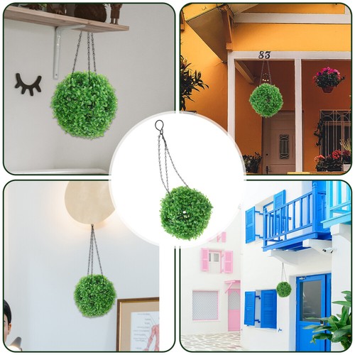Simulated Grass Ball Decoration Greenery Hanging Pants Ceiling Plants - Picture 10 of 12