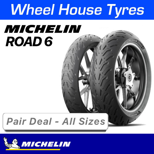 Michelin Road 6 Motorcycle Tyre Pair Deal All Sizes eBay