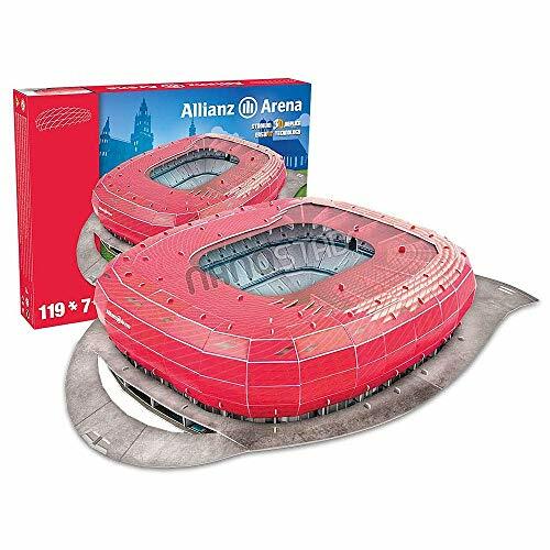 Puzzle 3D de l'Allianz Arena stade de Munich jeu de construction maquette stade football