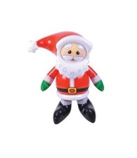 24" Santa Claus Inflate - Festive Christmas Holiday Toy and Decoration