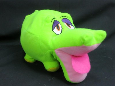 green crocodile toy