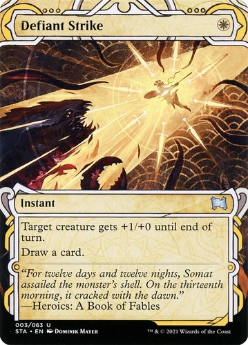 Grand Archive GATCG P24 EN-152 Staggering Strike Foil PR AMB Promo
