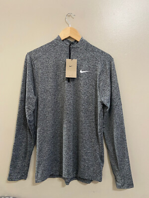Nike Men's Dri-Fit Element 1/2 Half Zip Running Top Shirt S