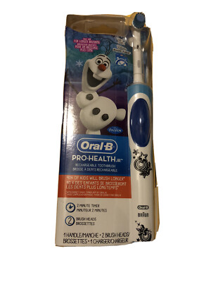 FROZEN ORAL- B PRO HEALTH JR RECHARGEABLE TOOTHBRUSH W/ TIMER-FROZEN-NT 4653
