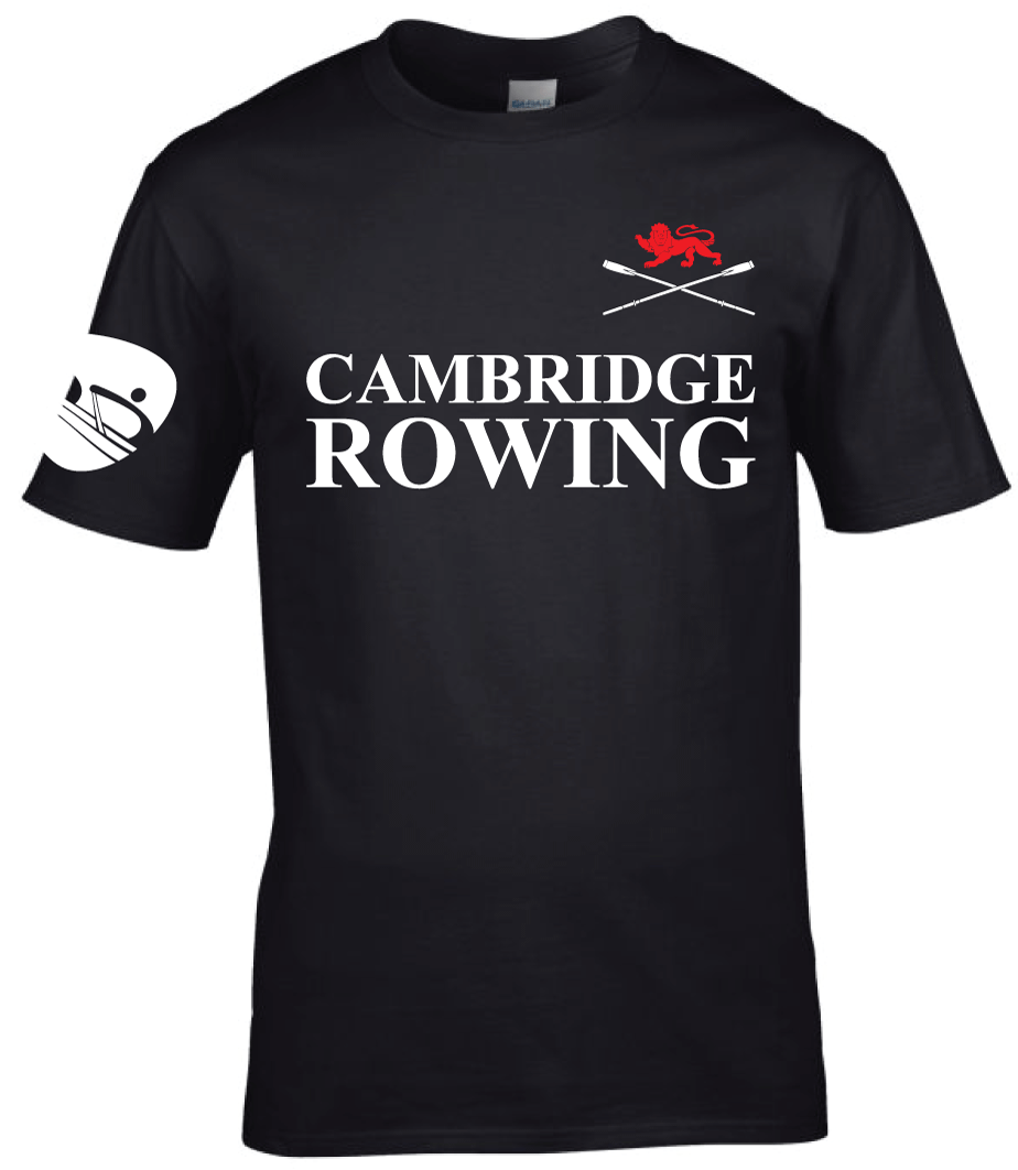CAMBRIDGE ROWING Tshirt M/F XS3XL Boat Olympics Club University