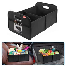 Trunk Cargo Organizer Collapsible Storage Bag for Car Truck Interior 35L Net Kid