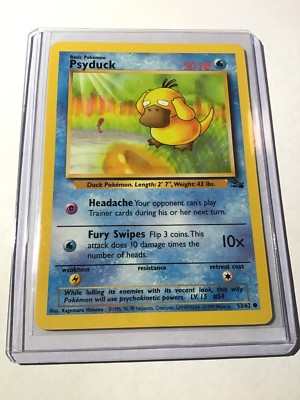 1995 psyduck pokemon card value Psyduck (44/95) [EX: Team Magma vs Team Aqua] main image 1