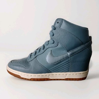 Nike Dunk Sky Hi Wedge Größe UK 3 EUR 36 (528899 009) Avatar Blau