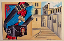 Rara Prova di Stampa - Carabinieri Reali - Fiamma dell'Arma - Muriel Gaudiosi