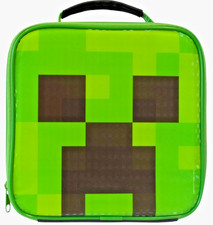 Minecraft Creeper Thermo Brotzeittasche - Offizielles ZAK - Klassisches Design BRANDNEU