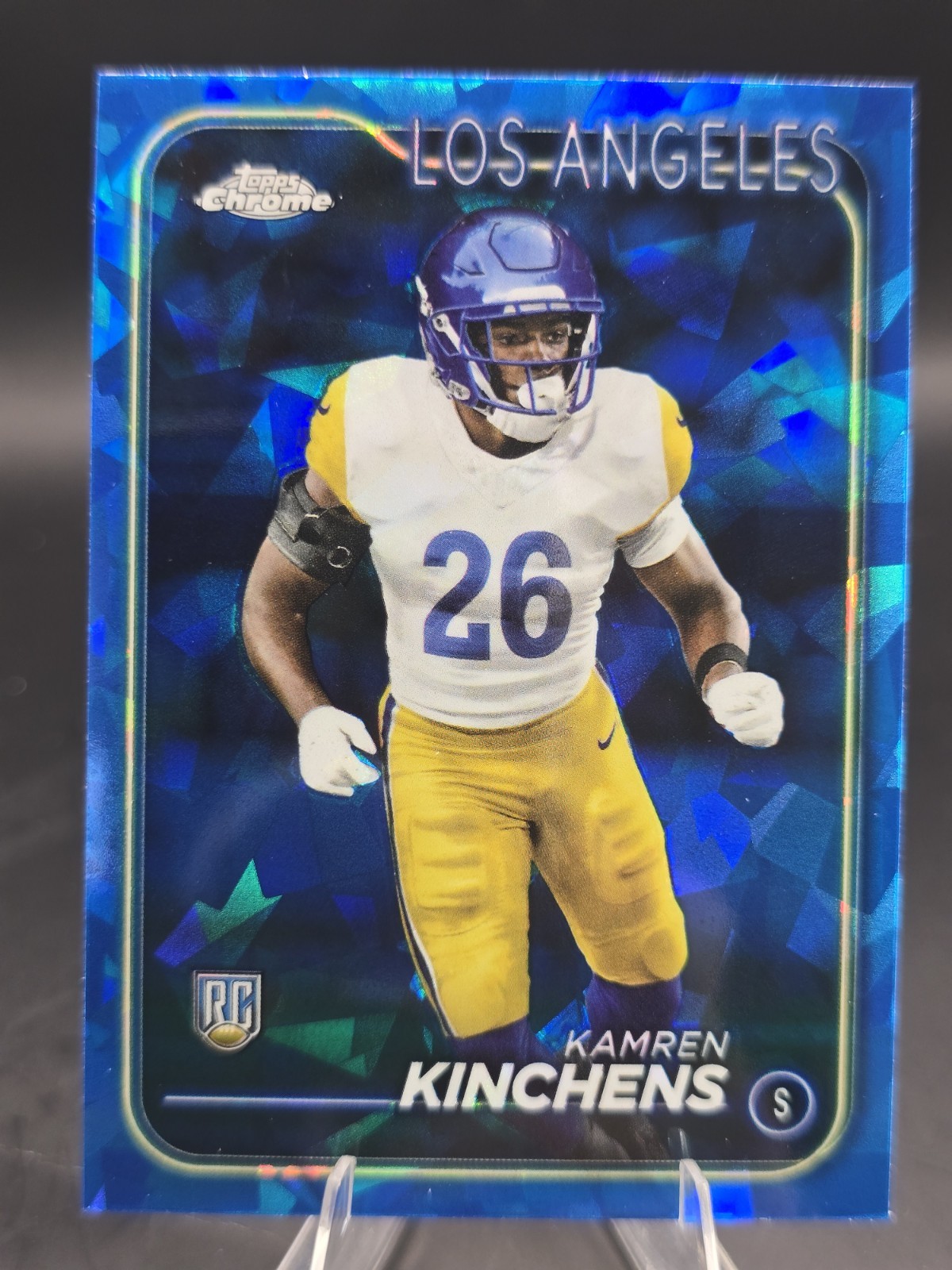 Kamren Kinchens Topps Chrome Sapphire #282 Base