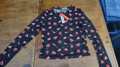 NWT~Alice + Olivia  Lip-Print Lip Medium 