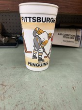Vtg. Pittsburgh Penguins Souvenir Cup Civic Areana-