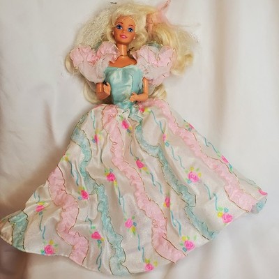 barbie dress for birthday party BARBIE GIRL hot pink and sparkly tutu dress with personalisation