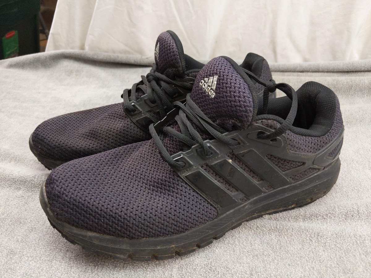 Adidas Cloudfoam Black Mesh Running Shoes Adidas Cloudfoam Pure 2.0 Men Running Shoes Triple Black  main image 3