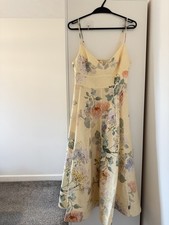 Zimmermann Illuminate Linen Midi Dress Size 2