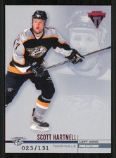2001-02 Titanium Retail Red #78 Scott Hartnell /131