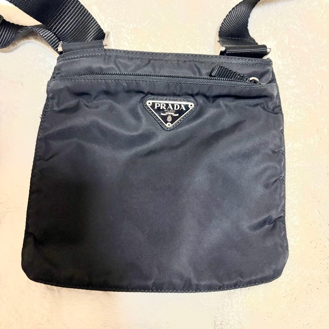 PRADA Tessuto Shoulder Bag Men s Women s Sacoche thumbnail 3