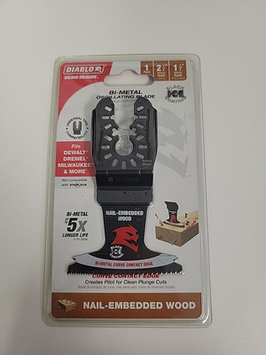 Diablo Tools, 2-1/2 Universal Bi-Metal Oscillating Nail wood, Model# DOU250BW