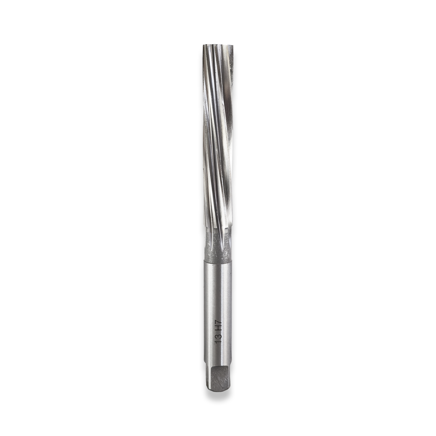 13MM HAND REAMER HIGH SPEED STEEL SPIRAL FLUTE RDGTOOLS