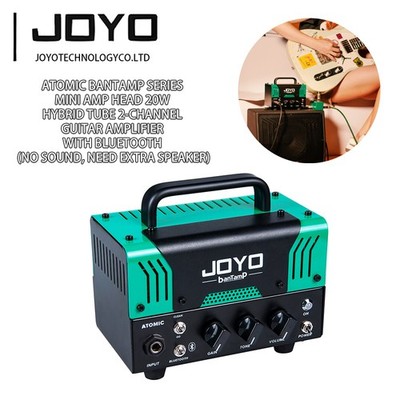 JOYO 20W Atomic Mini Amp Hybrid Tube 2-Channel Guitar Amplifier with Bluetooth