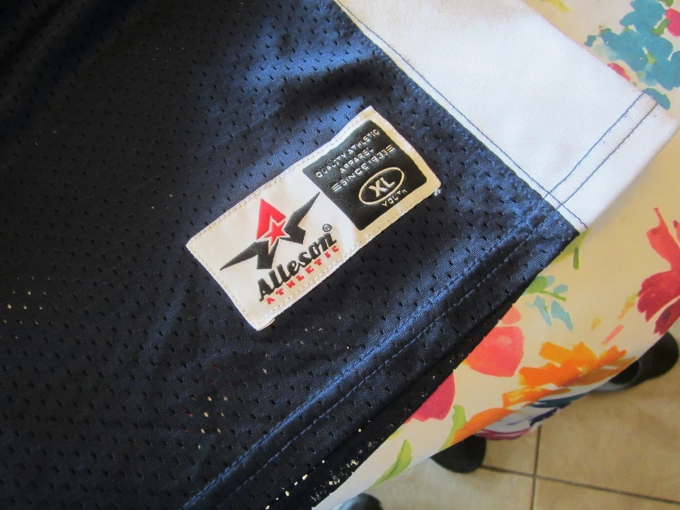 Nittany Lions 足球球衣 - 青少年 XL - 海军蓝/白色 - #23 - Alleson Athle — 第 3/4 张图片